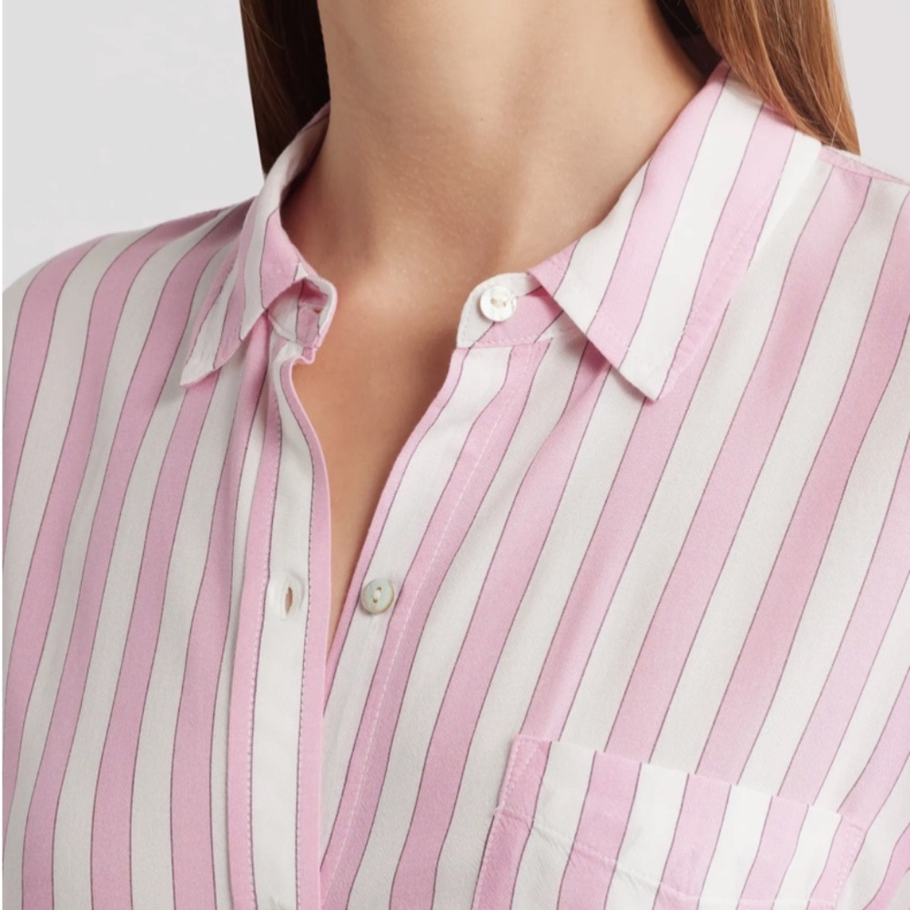 Rails Wren Stripe Button-Up Shirt - image 3